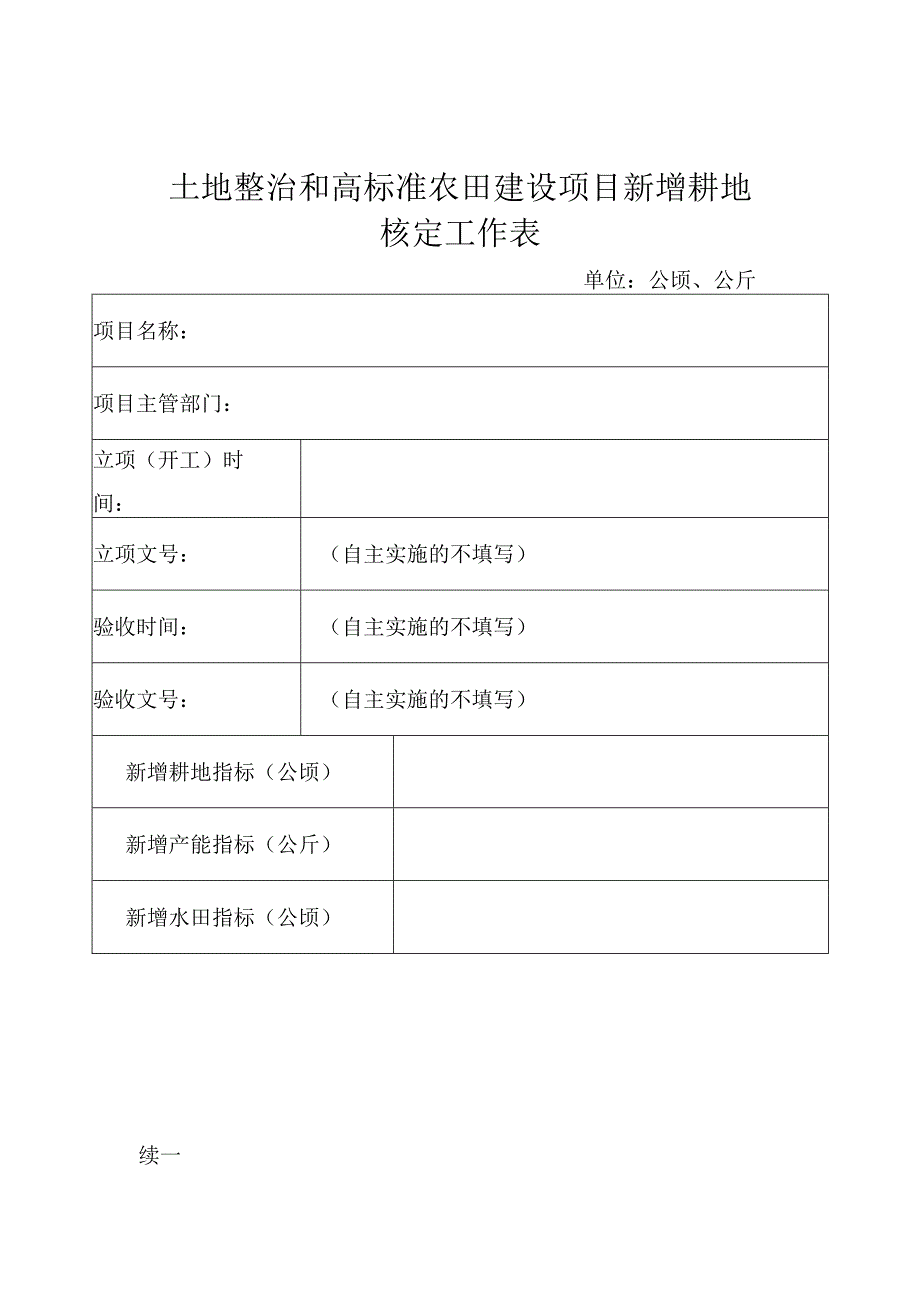 土地整治和高标准农田建设项目新增耕地.docx_第1页