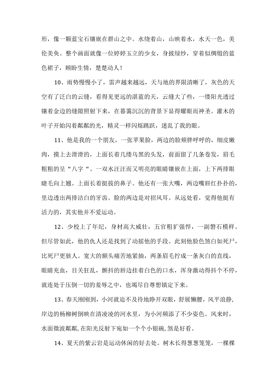 场面描写段落摘抄100字.docx_第3页