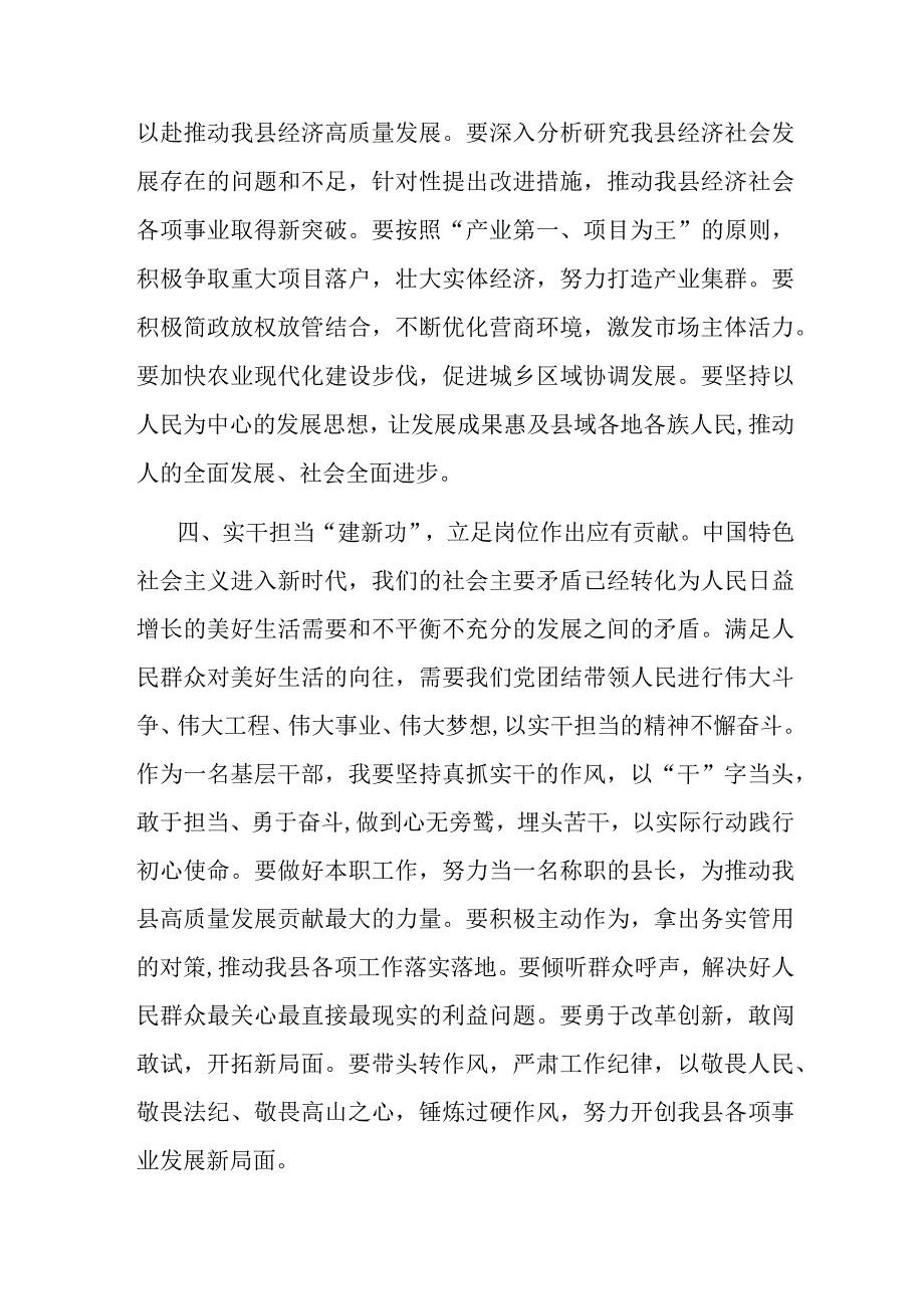 县长在县委主题教育第二次交流研讨会上的发言材料(二篇).docx_第3页