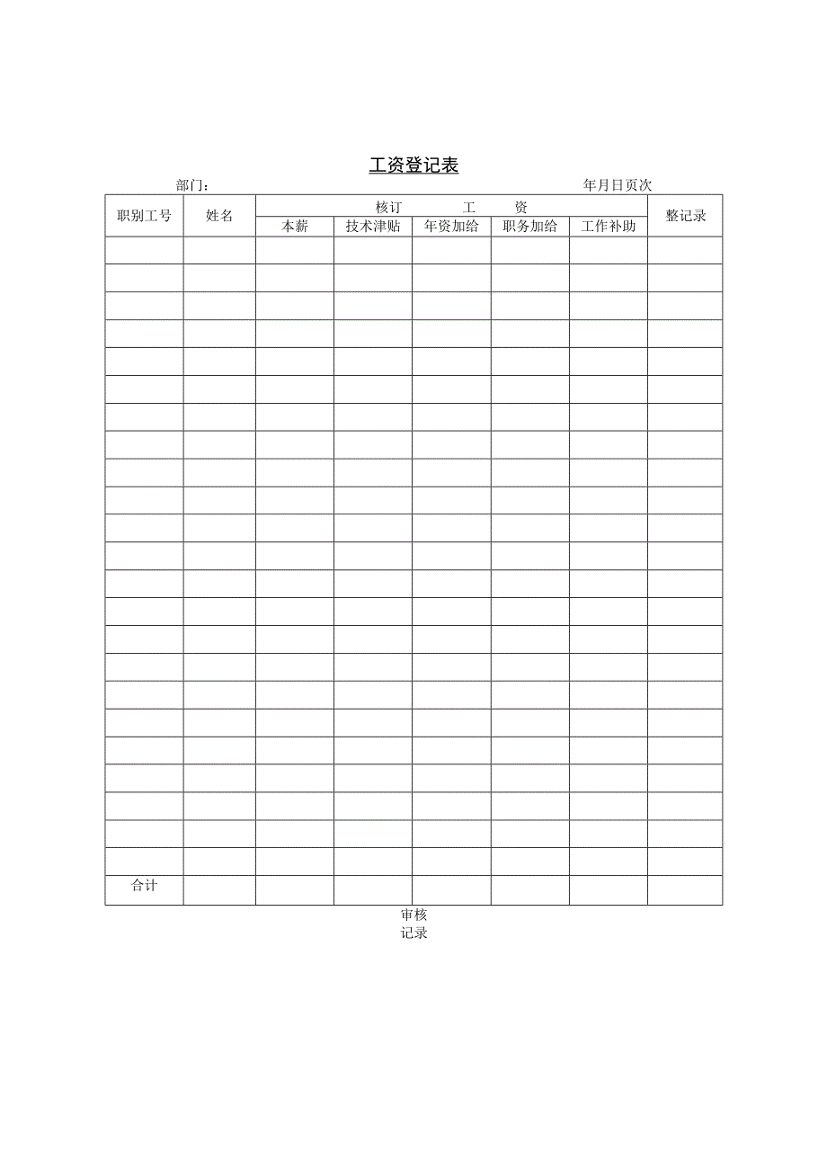 工资登记表.docx_第1页