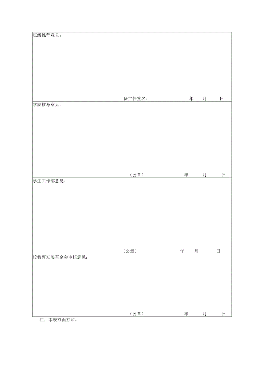 玉溪师范学院教育发展基金会学生资助申请023学年学院专业级班.docx_第2页