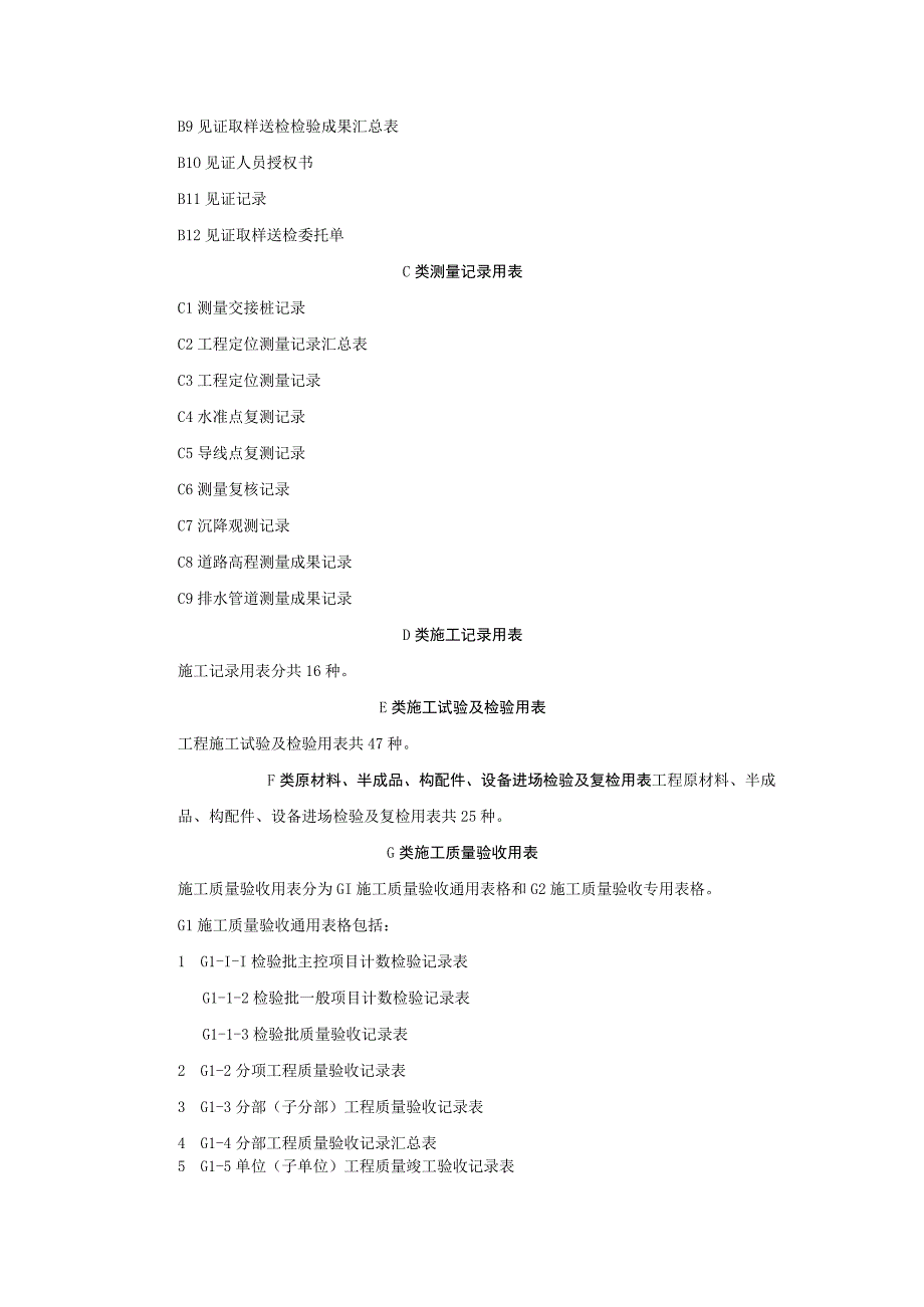 市政材料第一章 城镇道路工程施工用表分类.docx_第2页