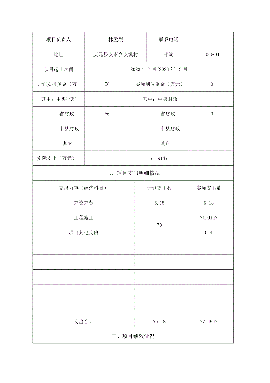 浙江省财政支出项目绩效评价报告.docx_第2页