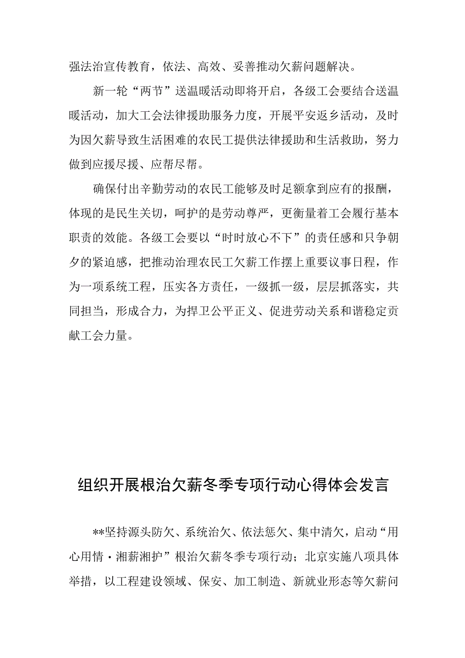 组织开展根治欠薪冬季专项行动心得体会发言2篇.docx_第3页