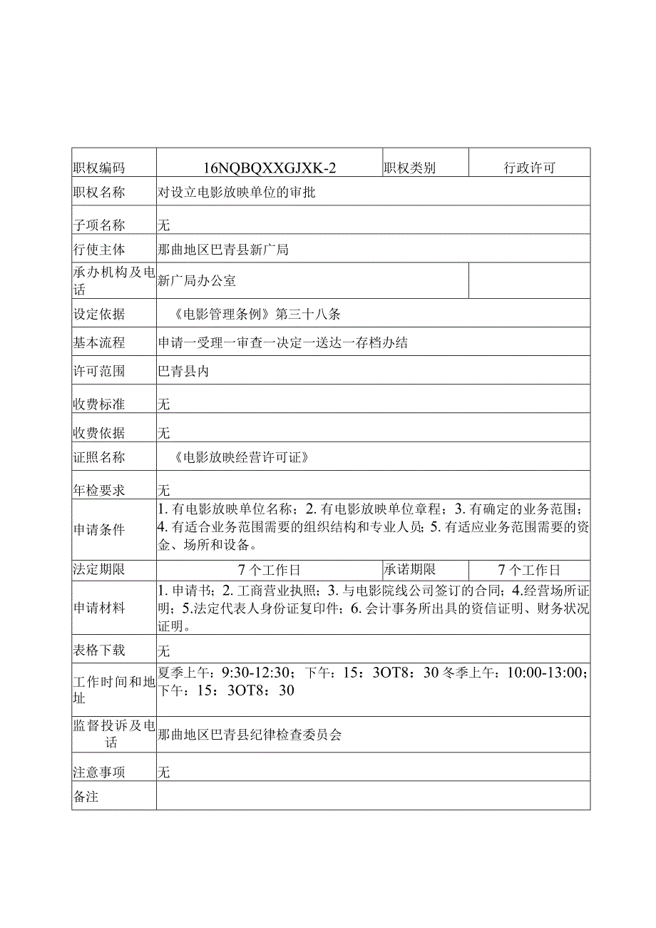 那曲地区巴青县新闻出版广电局行政许可服务指南.docx_第2页