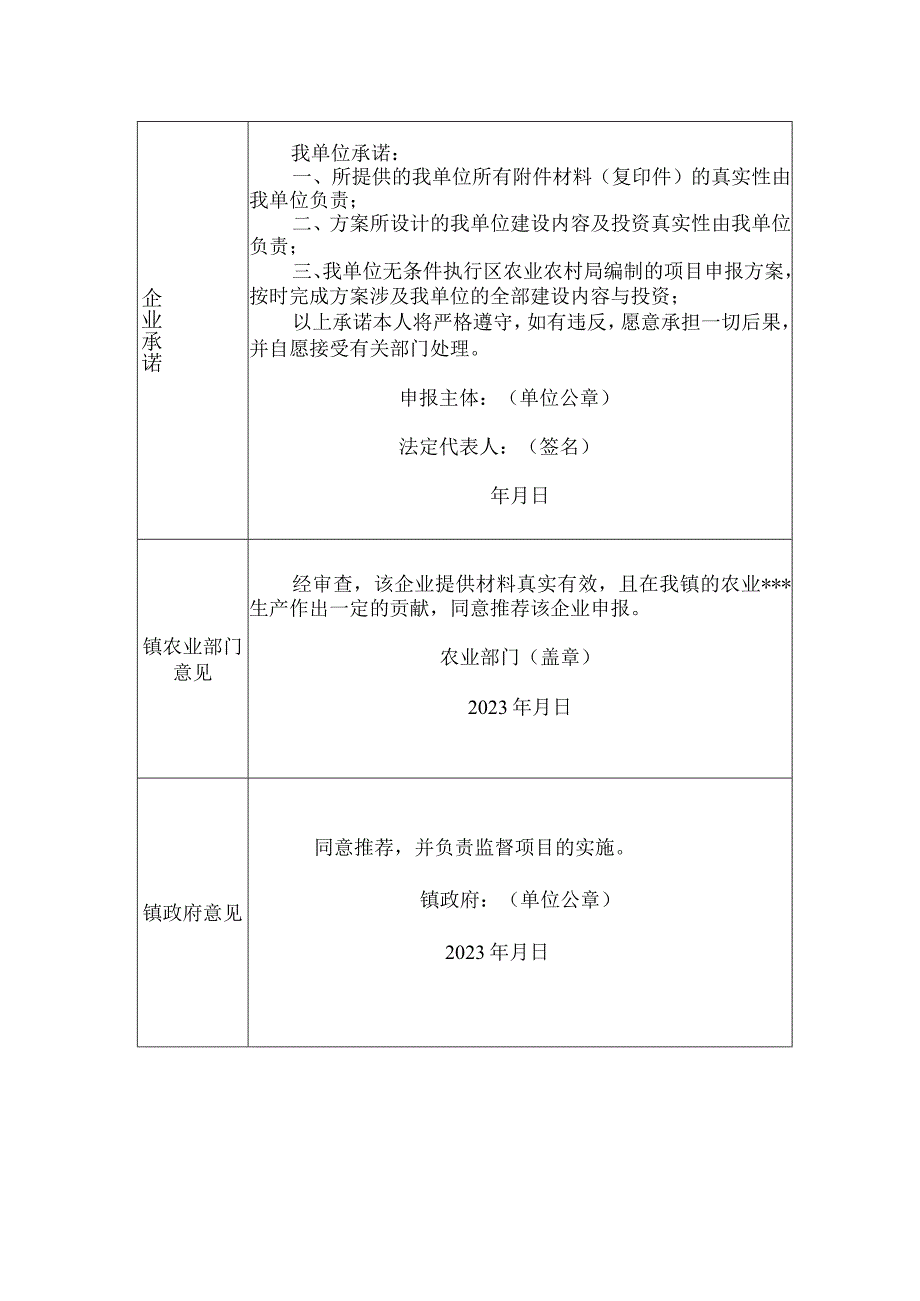 赣榆区农业生态与资源化利用项目申请表样表.docx_第2页