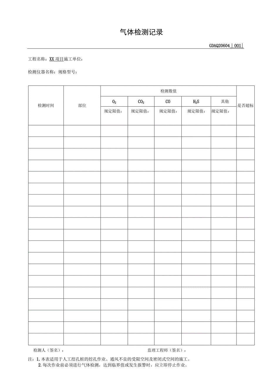 001-4.气体检测记录GDAQ20604.docx_第1页
