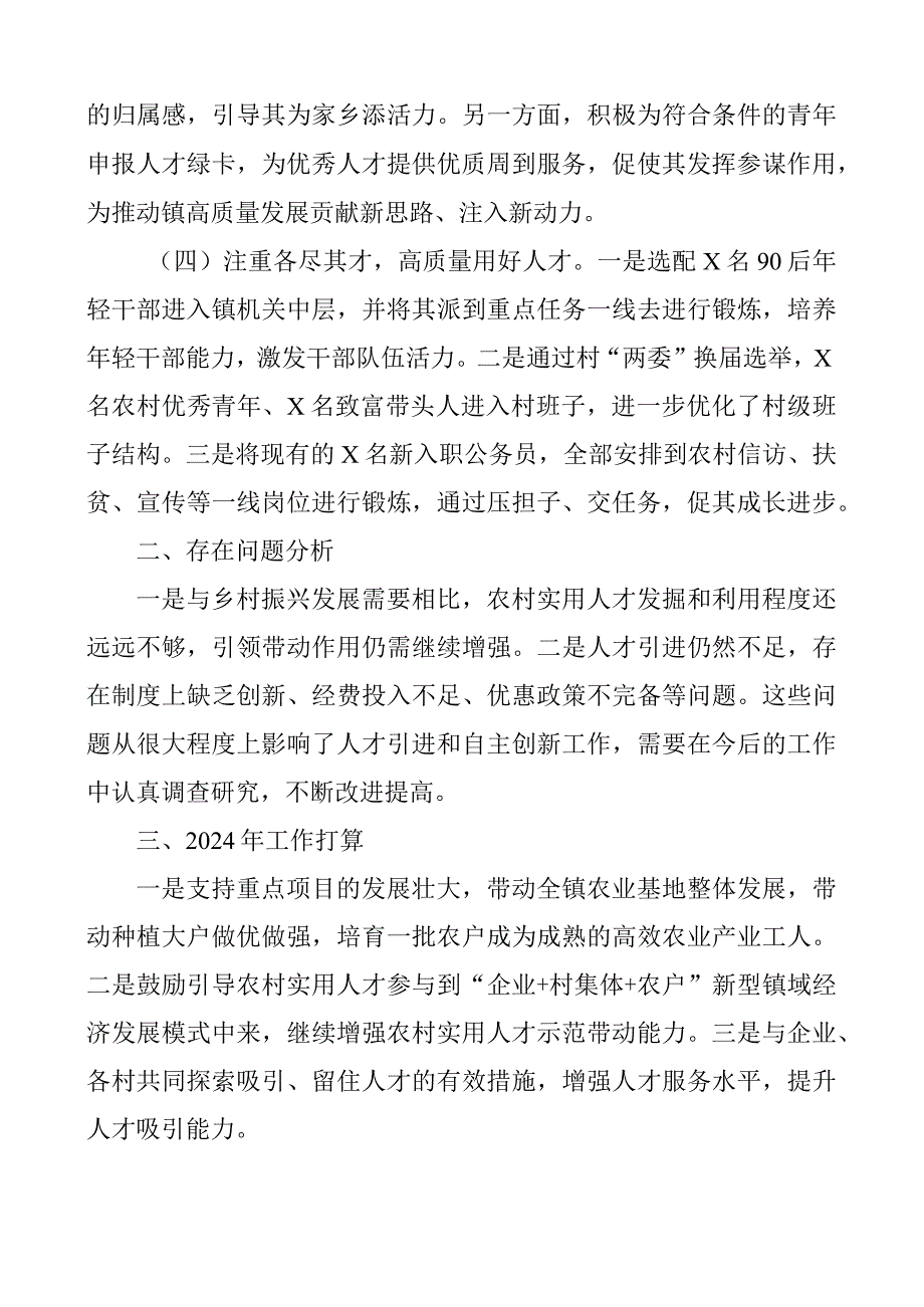 x委书记2023年人才工作述职报告团队.docx_第2页