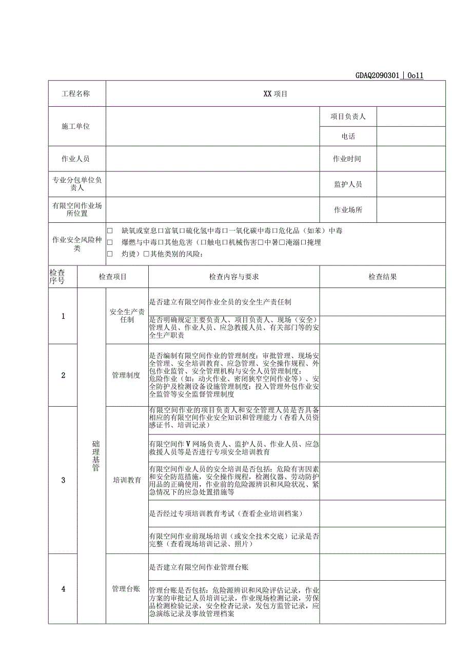 001-1.有限空间作业安全验收表（含续表）GDAQ2090301.docx_第1页