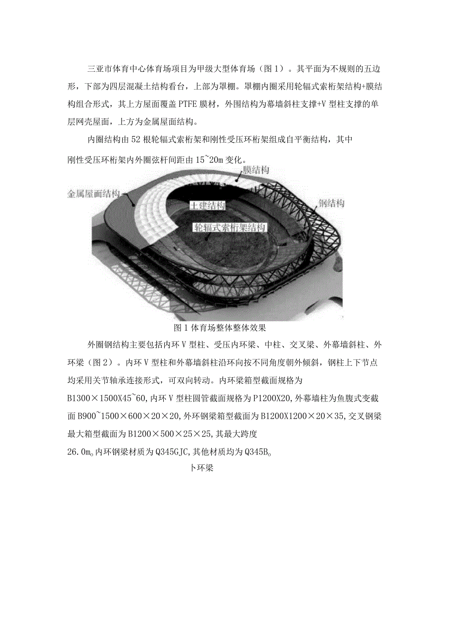 三亚体育场罩棚临时支撑体系的设计和BIM应用.docx_第1页