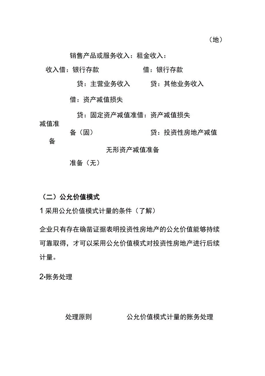 房地产的后续计量的账务处理.docx_第2页