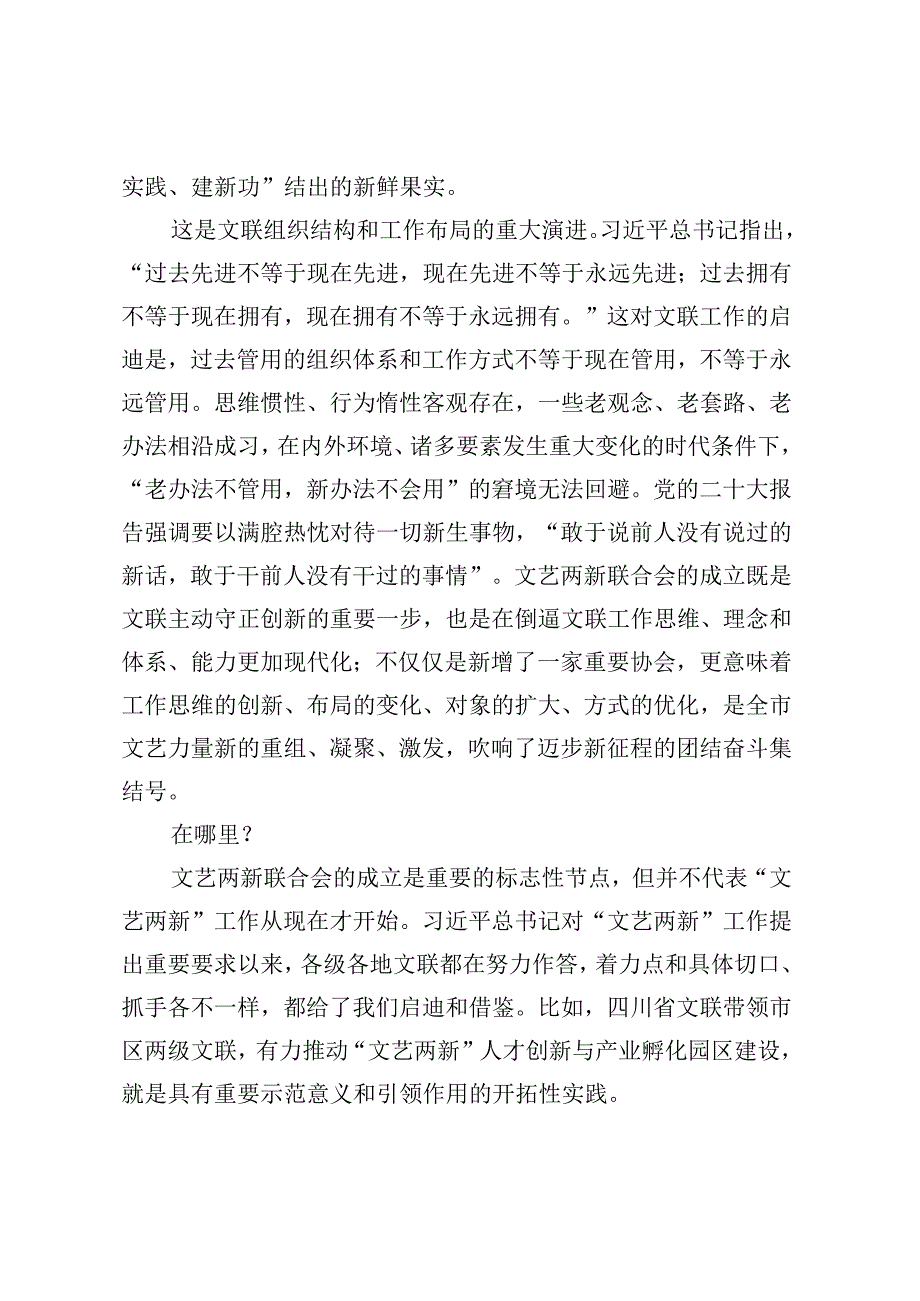 在市文艺两新联合会成立大会上的讲话.docx_第3页