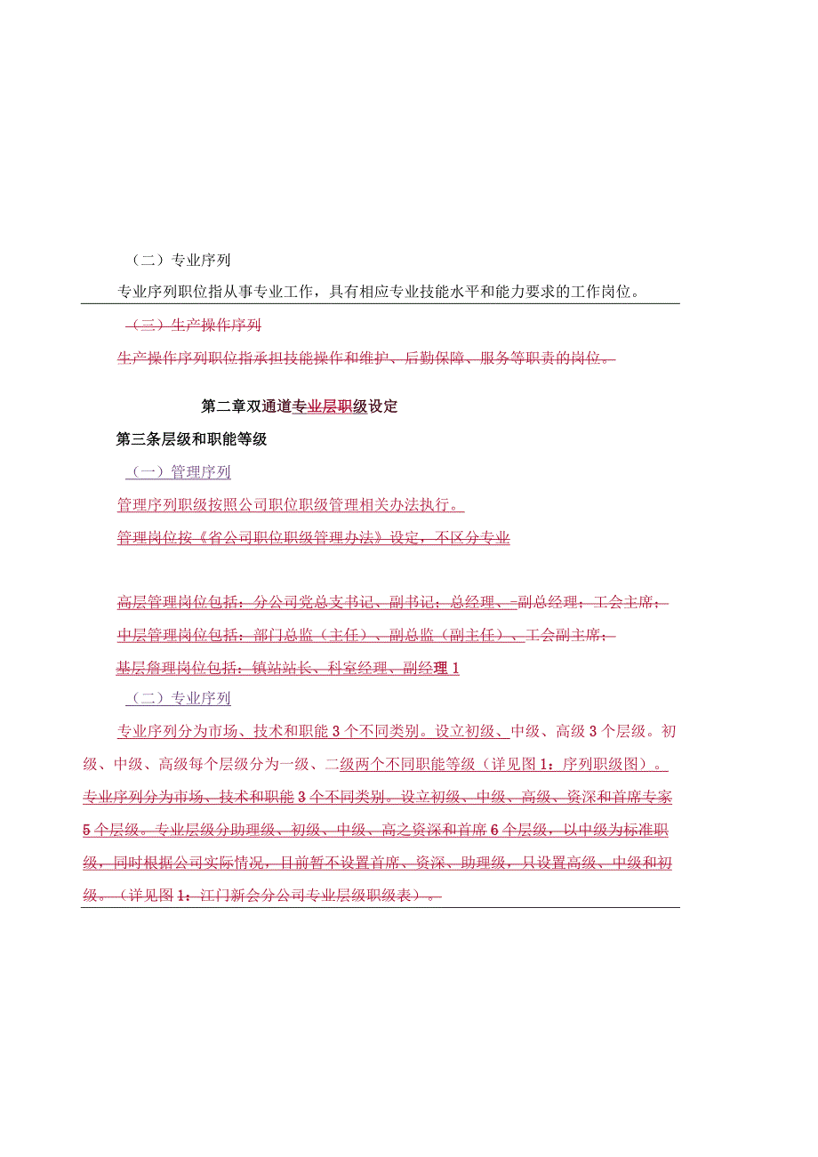 广东省广播电视网络股份有限公司江门新会分公司专业岗位管理暂行办法1 初稿-02.docx_第2页