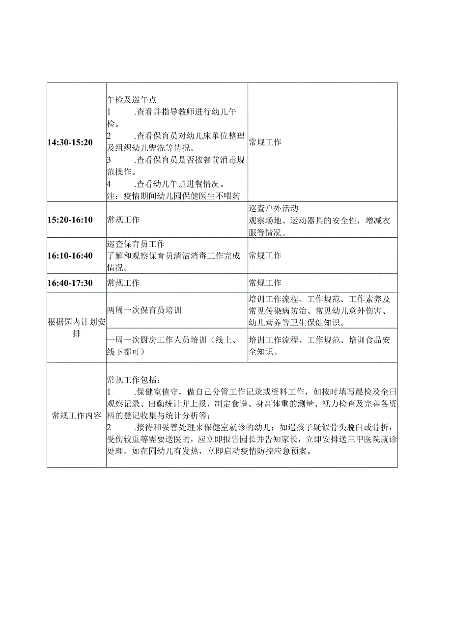 幼儿园保健医生一日工作流程.docx_第3页