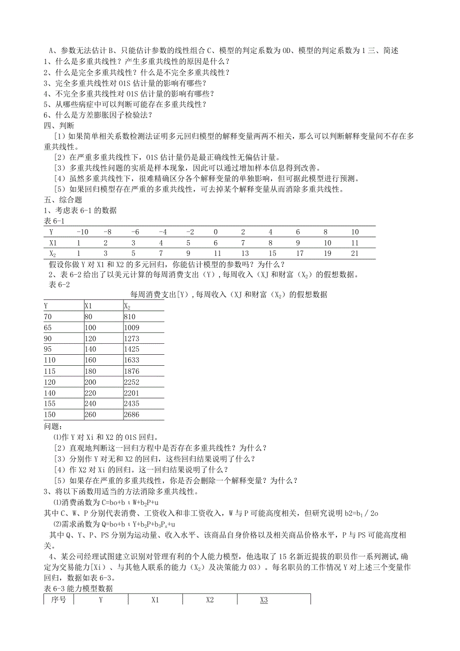 多重共线性习题及答案.docx_第2页