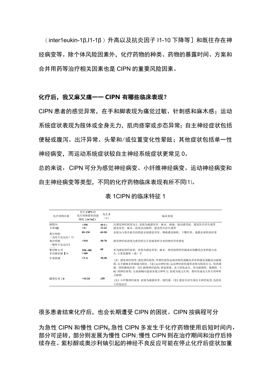 化疗诱导的周围神经病变诊疗进展2023.docx_第2页