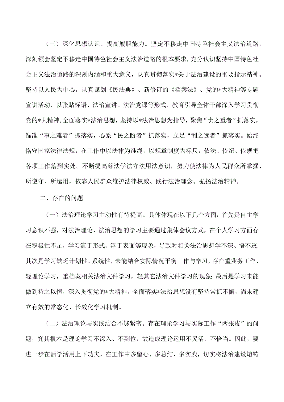 档案2023年度专题述法总结.docx_第2页