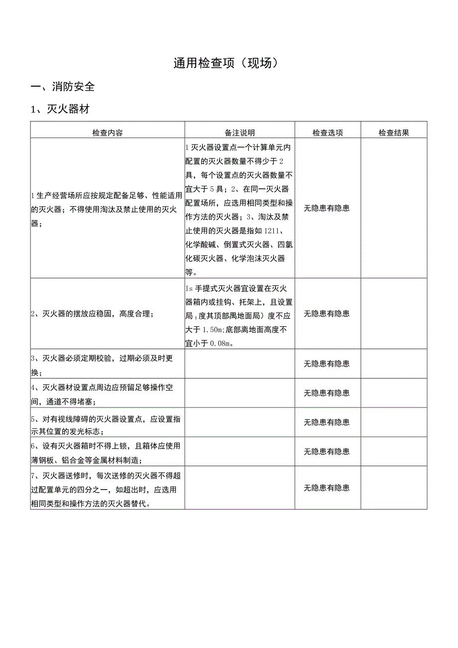 安全生产隐患排查检查表最实用.docx_第3页