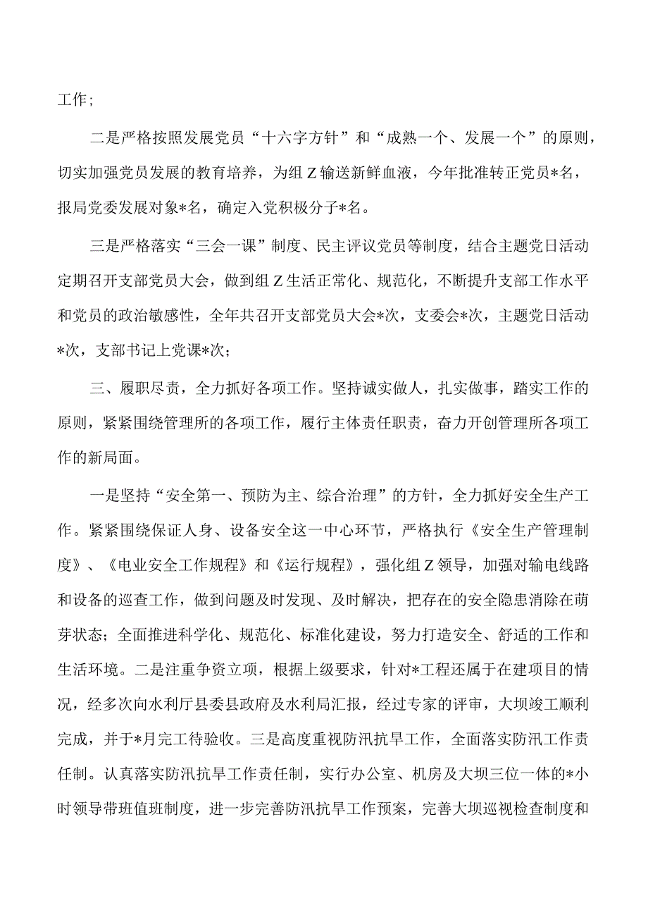 水利站个人总结述职述廉.docx_第2页