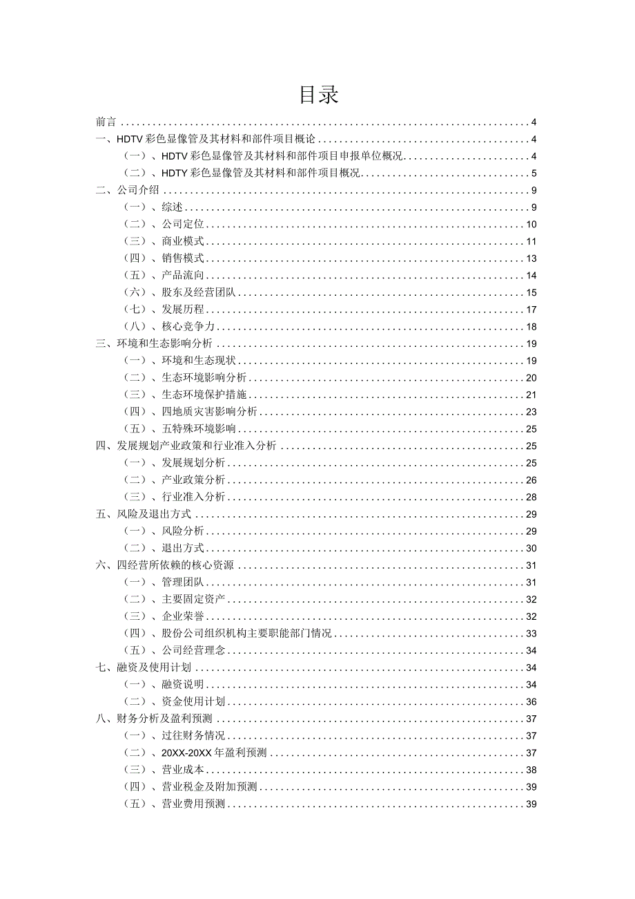 2023年HDTV彩色显像管及其材料和部件项目融资渠道探索.docx_第2页