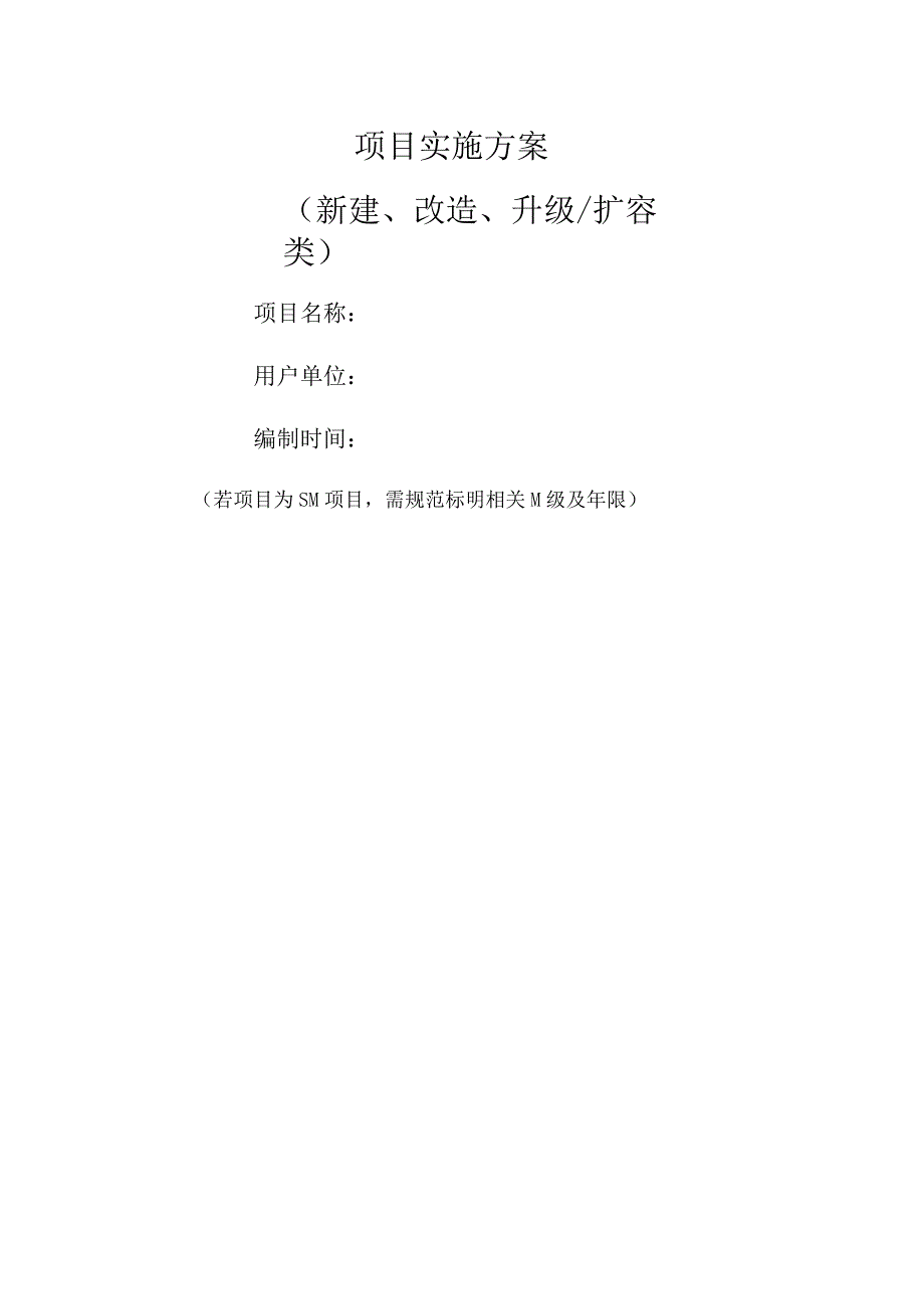 2023年信息化项目服务实施方案-模板.docx_第1页