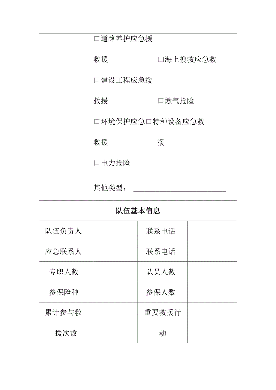 XX市专业应急救援队伍备案表.docx_第3页