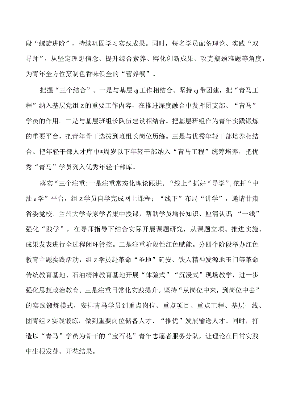 公司青马工程总结经验亮点.docx_第2页