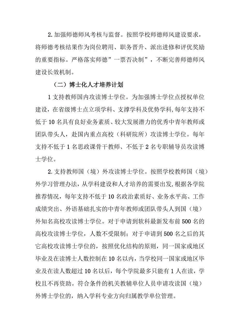 大学人才队伍培养实施办法.docx_第2页