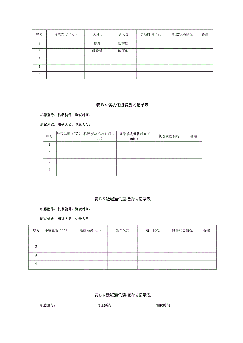 步履式救援机器人测试记录表.docx_第2页