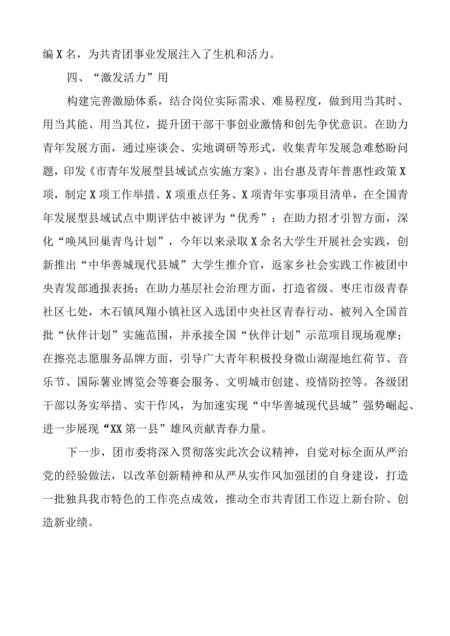 市共青团青年人才工作经验材料总结汇报报告.docx_第3页