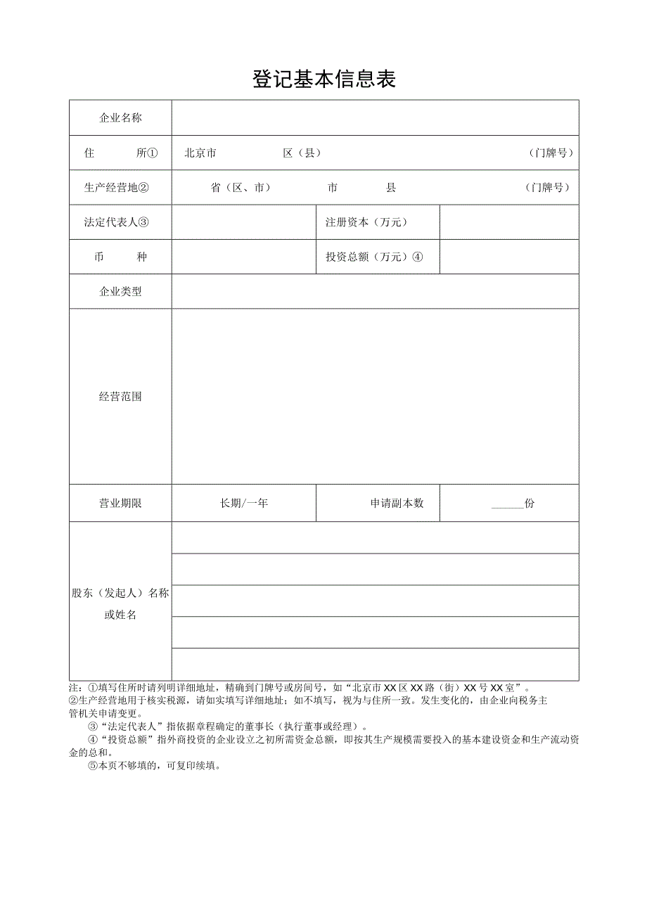 外商投资企业设立登记申请书.docx_第3页