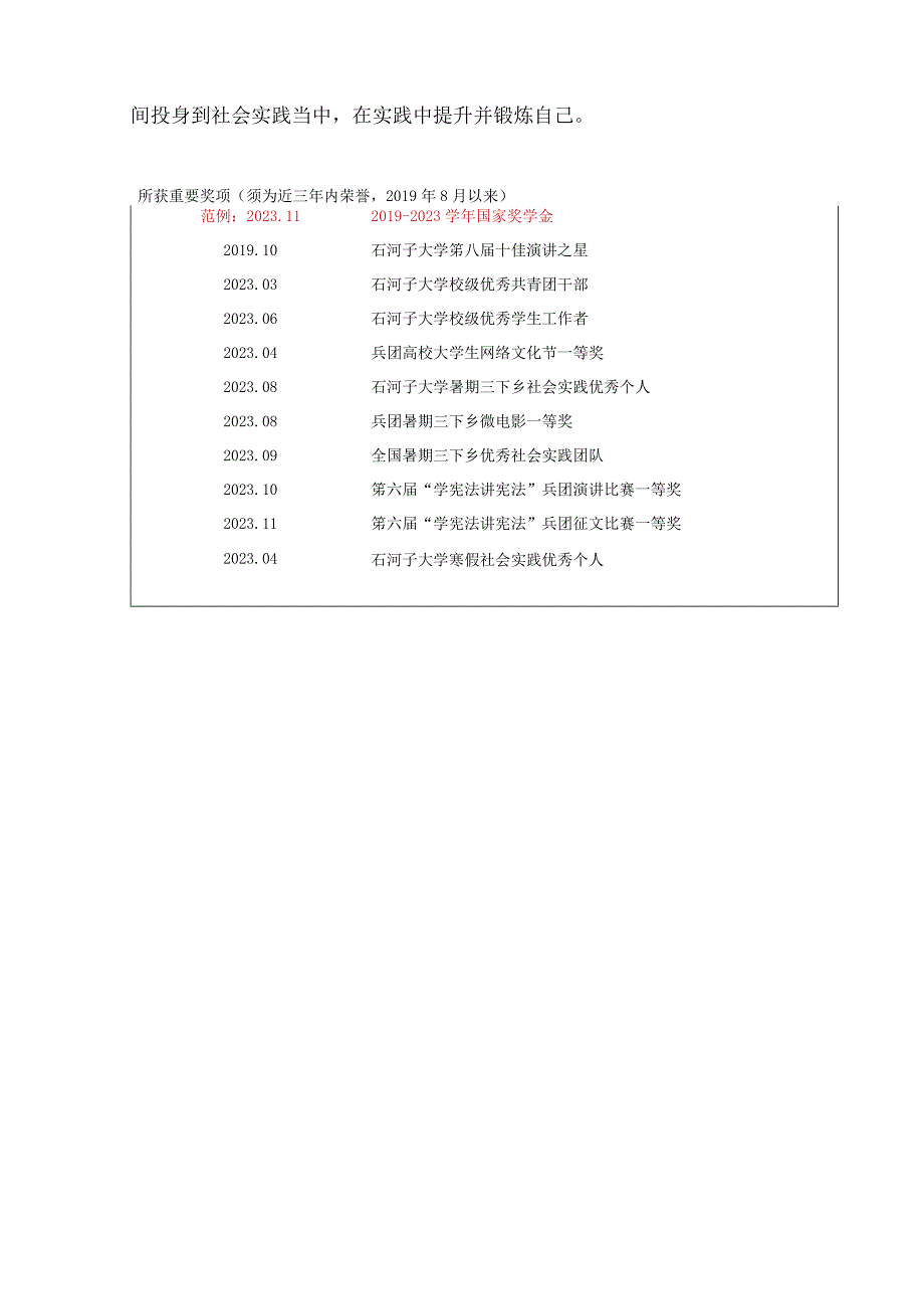 大学生年度人物推荐报名表文艺 高雨欣.docx_第3页