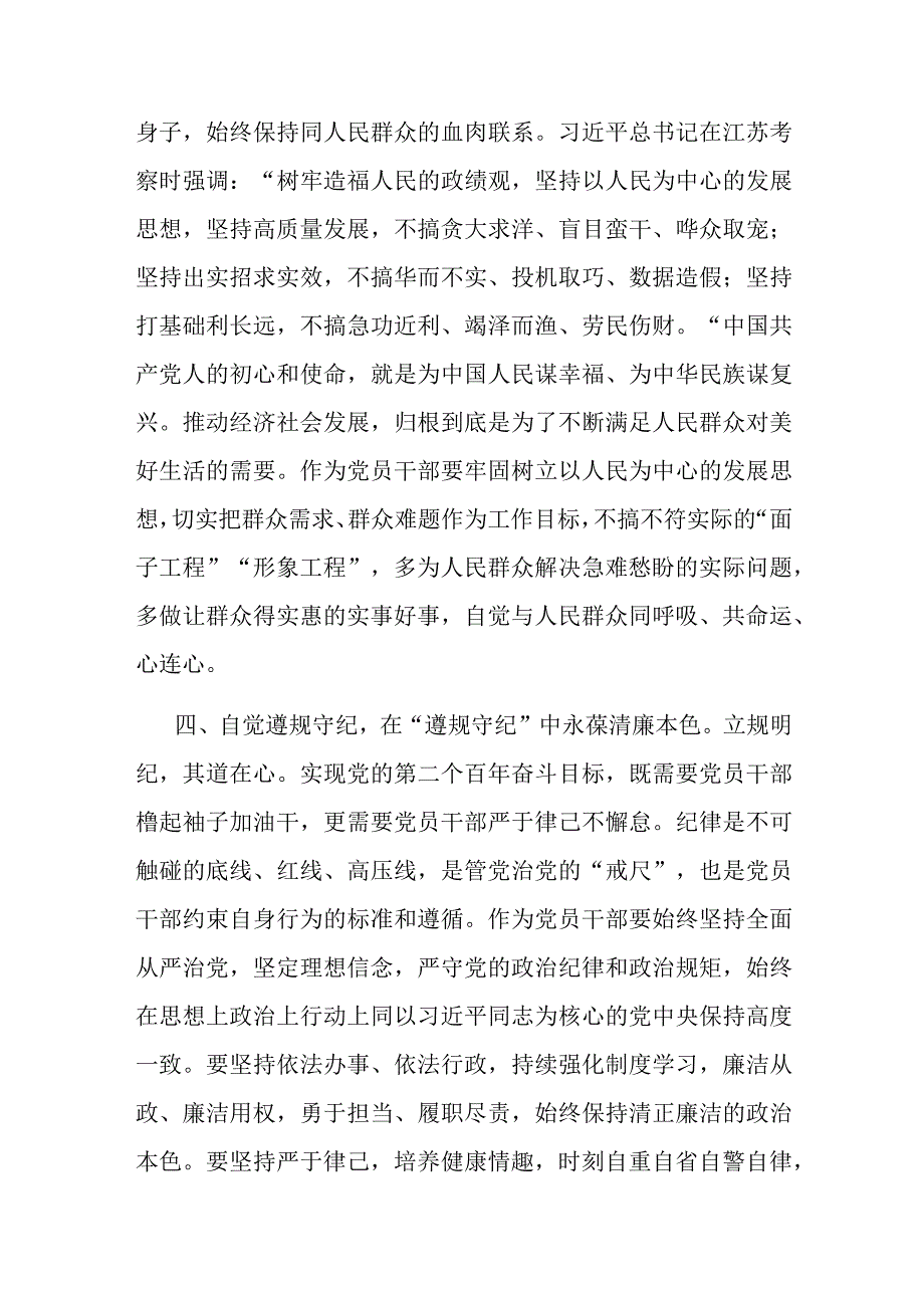 2篇第二批主题教育研讨交流发言：在担当实干中践行正确政绩观.docx_第3页