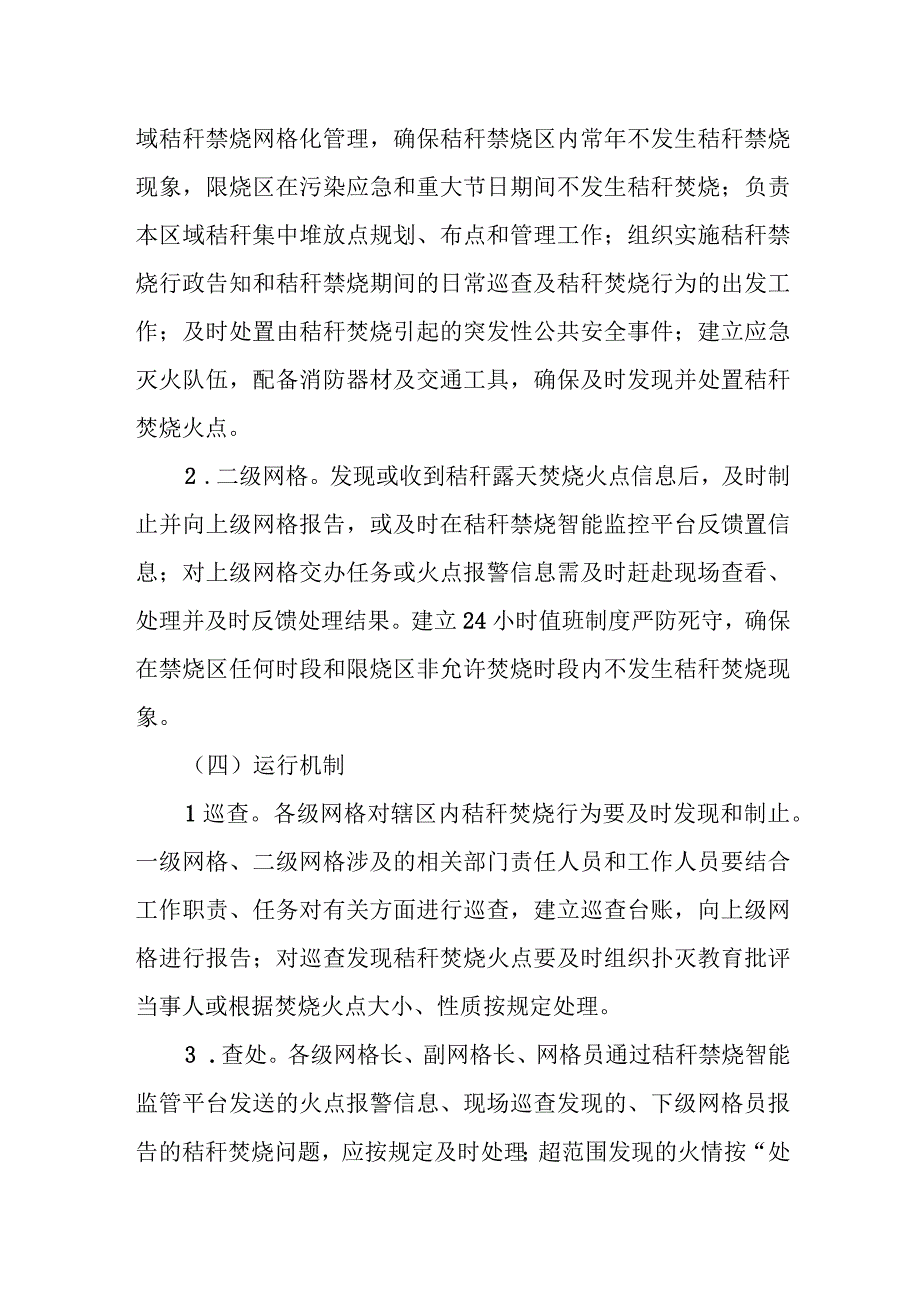 XX乡秸秆禁烧网格化管理实施方案.docx_第3页