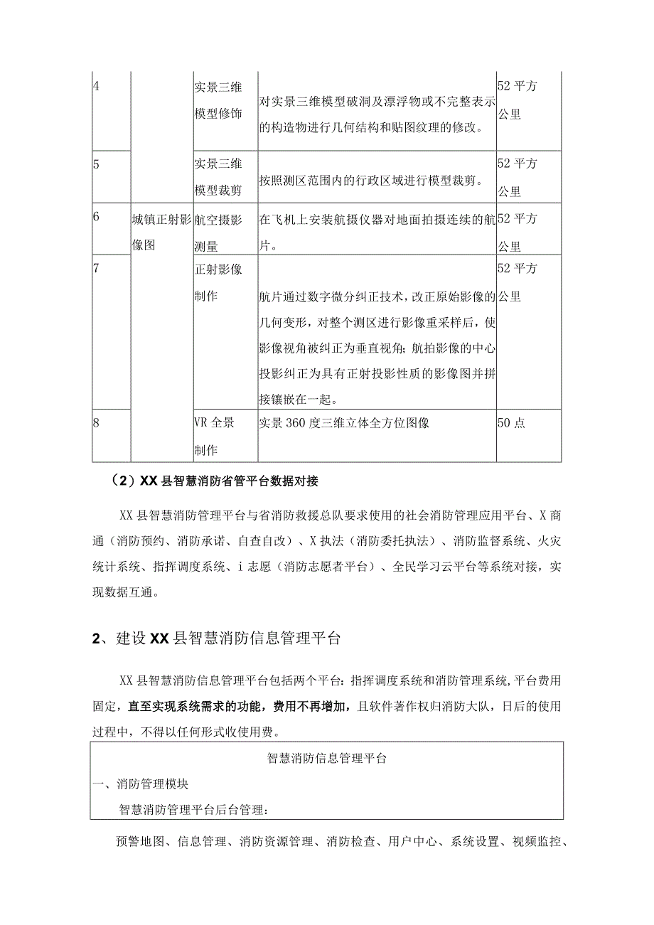 XX县智慧消防信息管理平台项目采购需求.docx_第3页