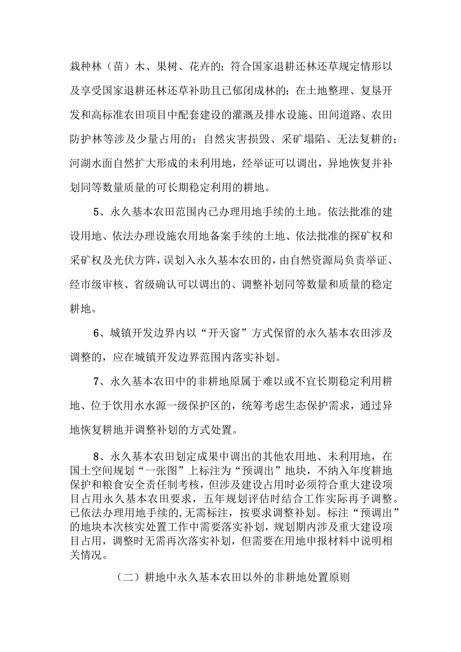 XX县耕地和永久基本农田划定成果核实处置工作实施方案.docx_第3页