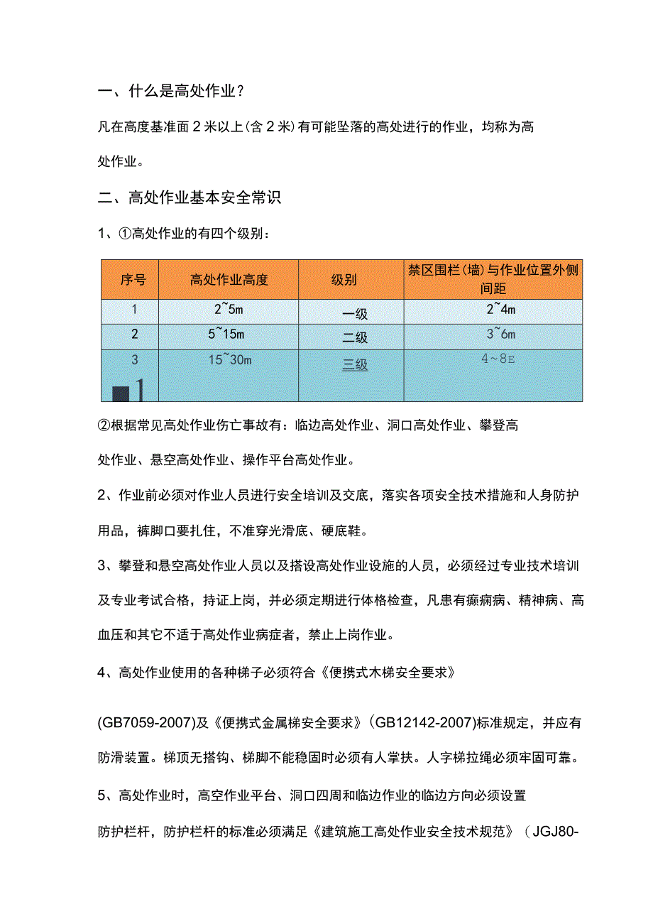 20条高处作业必备安全常识.docx_第1页