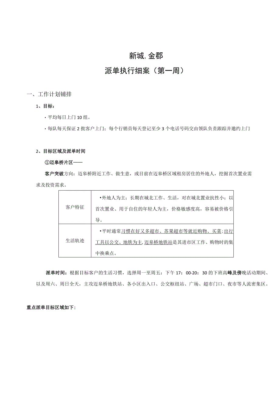 20100817_南京_新城金郡_派单方案(细化).docx_第1页