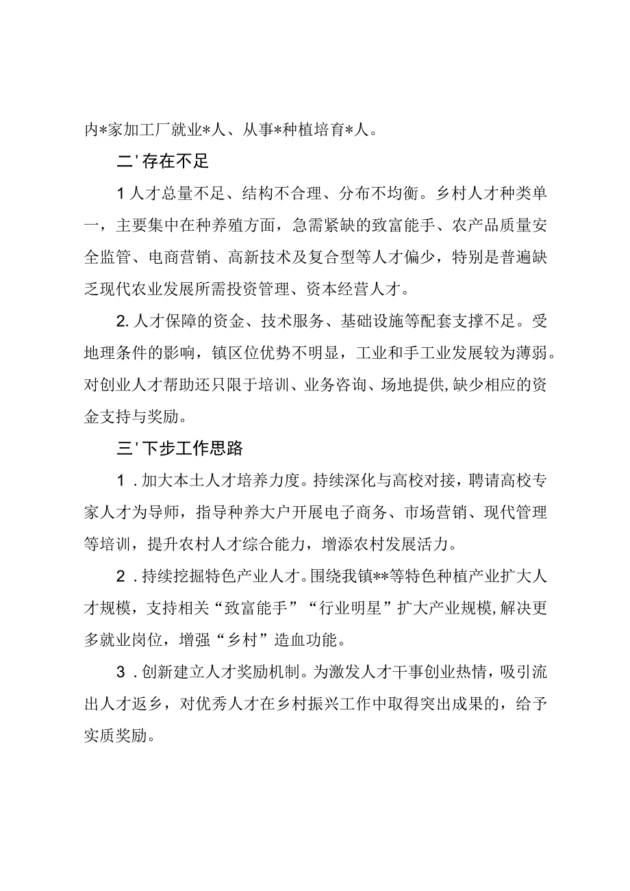 乡镇人才工作开展及特色亮点总结（最新分享）.docx_第3页