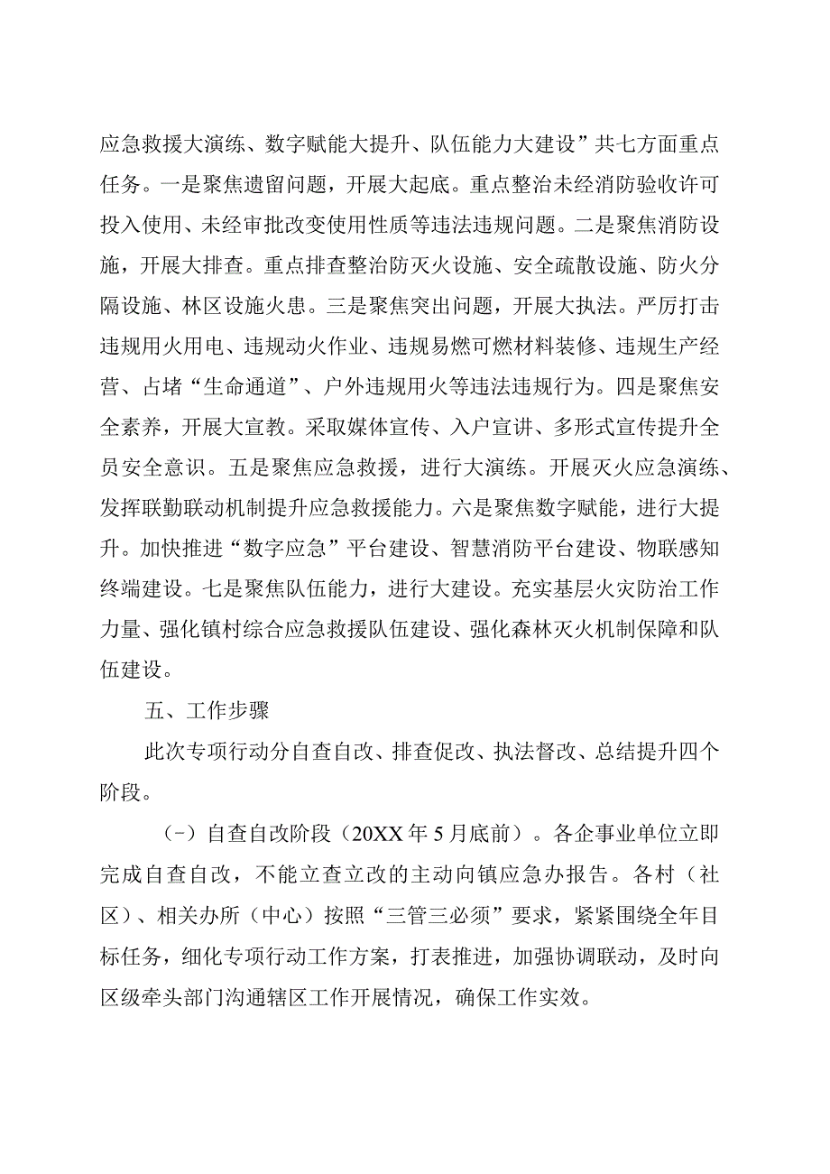 乡镇火灾防控“除险清患”专项行动方案.docx_第3页