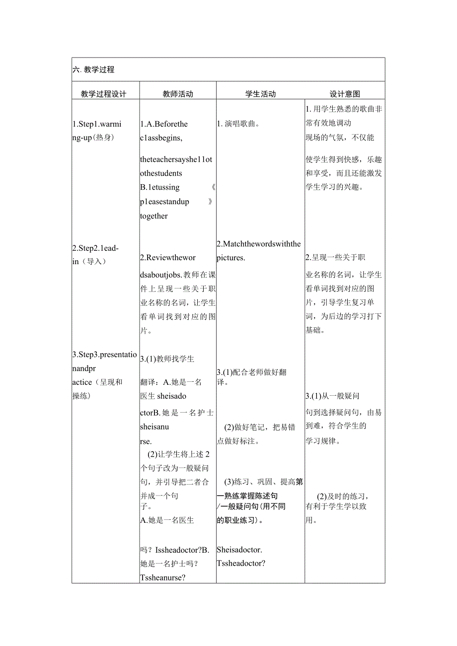 《Is she a doctor or a nurse》教学设计.docx_第2页