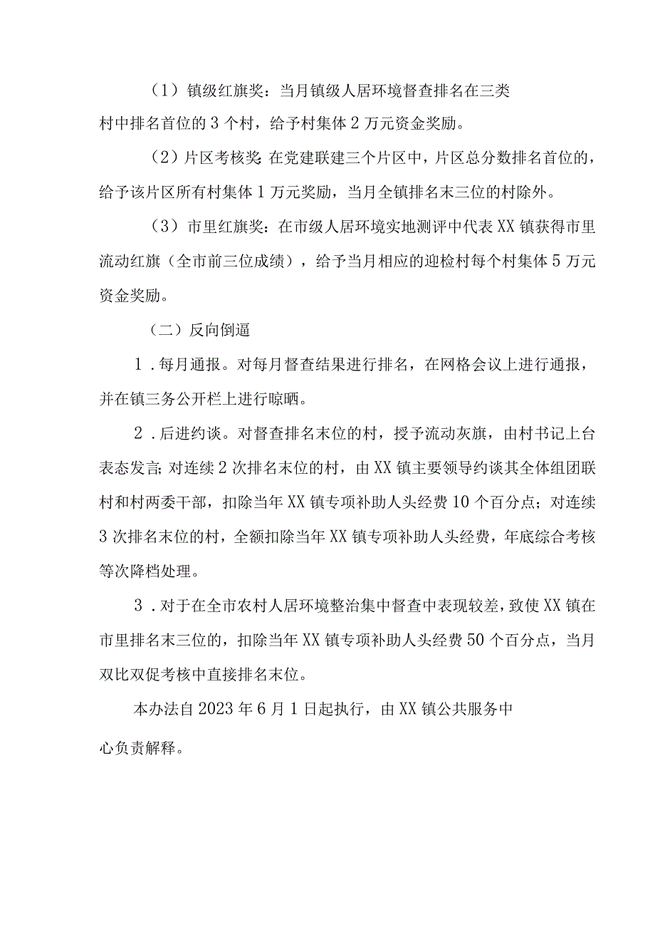 XX镇农村人居环境月度考核办法.docx_第3页