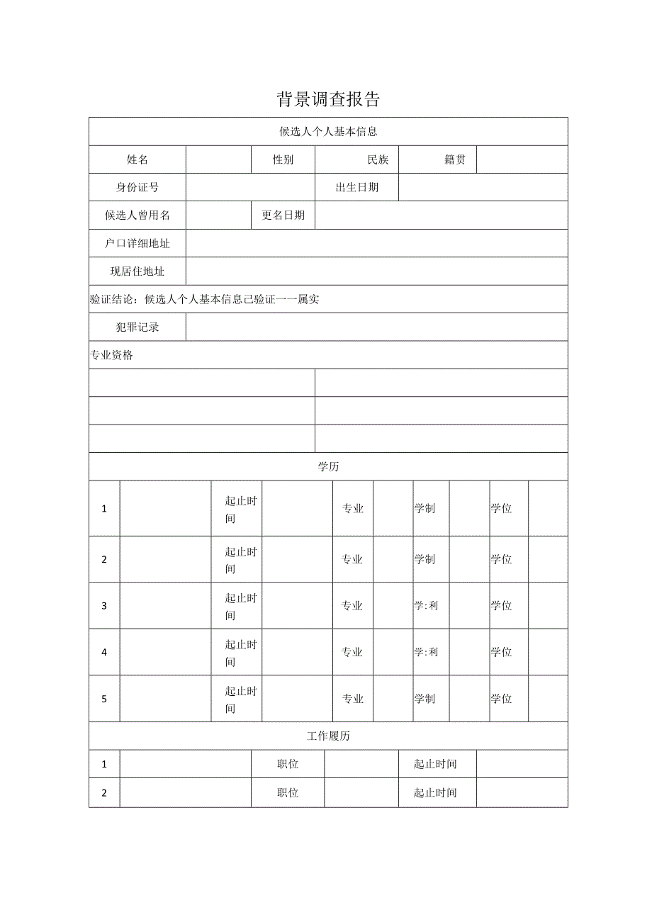 入职背景调查报告.docx_第1页