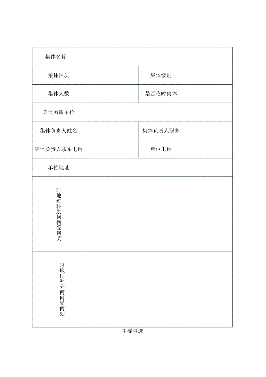 卫生健康系统先进集体推 荐 审 批 表.docx_第2页