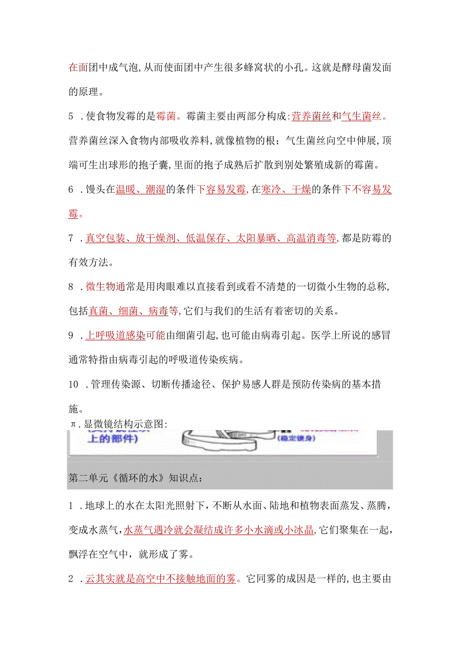 大象版六年级上册科学知识点梳理汇总.docx_第2页