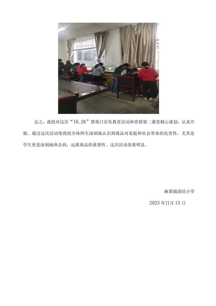 团结小学禁毒防艾工作小结.docx_第2页