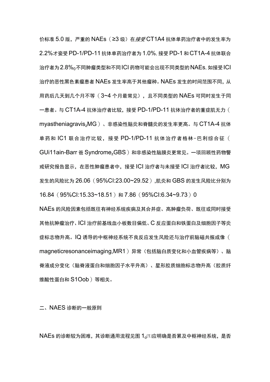 最新：免疫检查点抑制剂相关神经不良反应诊治中国专家共识.docx_第3页