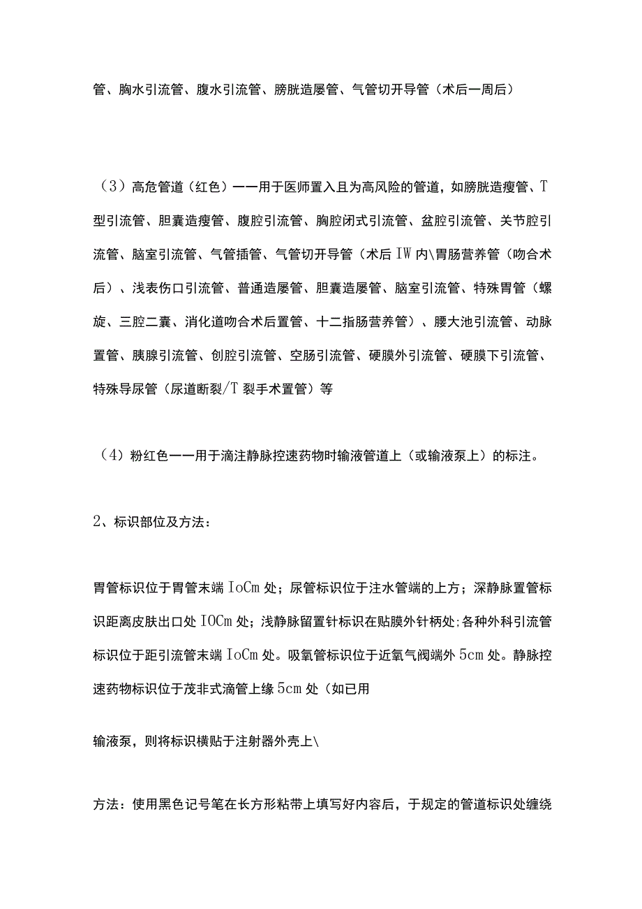 护理管道标识管理制度2024.docx_第2页