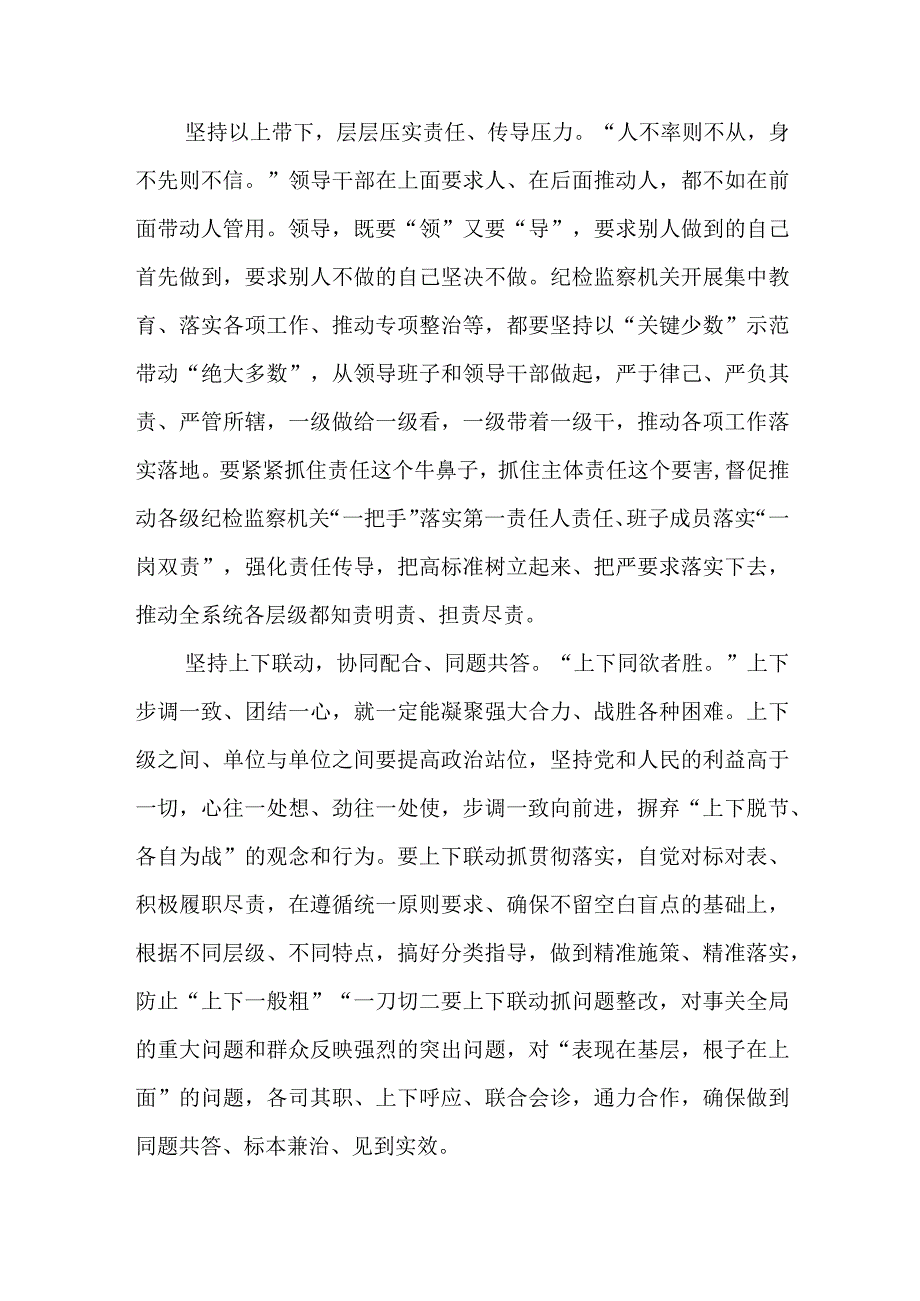 新时代新征程纪检监察工作高质量发展心得体会发言.docx_第2页