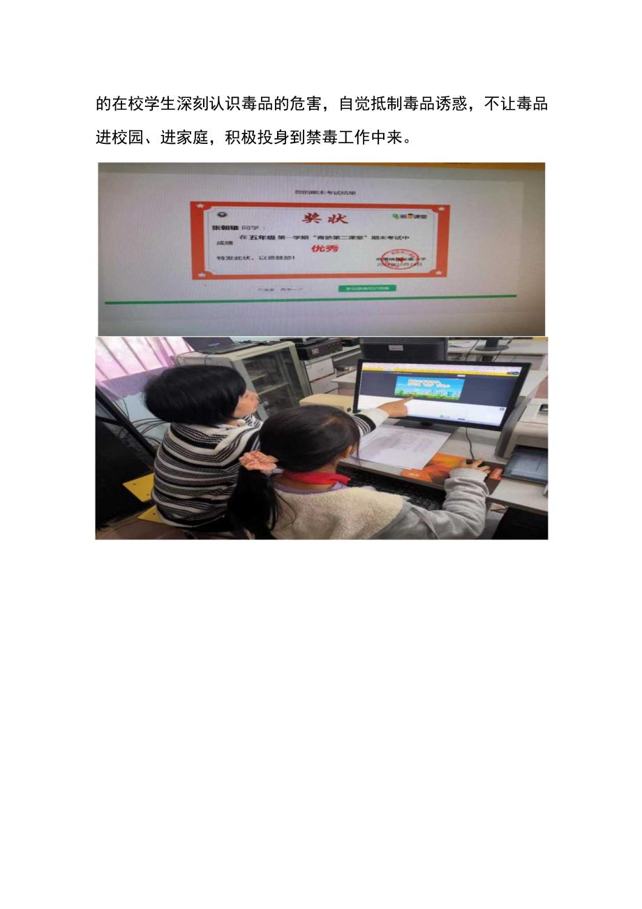 麻栗镇新发寨小学禁毒知识竞赛总结.docx_第2页